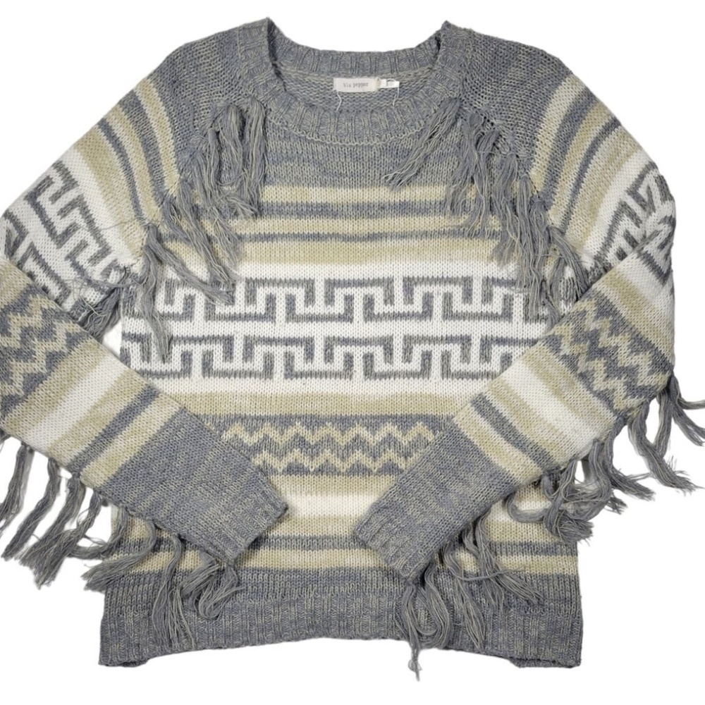 Fringe Sleeve Sweater from Altar'd State